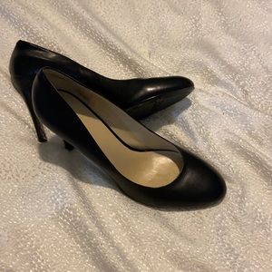 Black heels nine west
